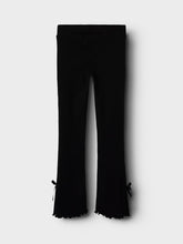 Name it Leggings med sløjfe - Nkftimba - Black